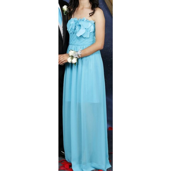 BCBGMazAzria Mini Dress with Maxi Overlay - Picture 2 of 4